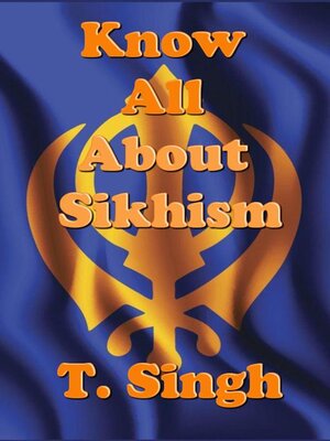 cover image of Know All about Sikhism